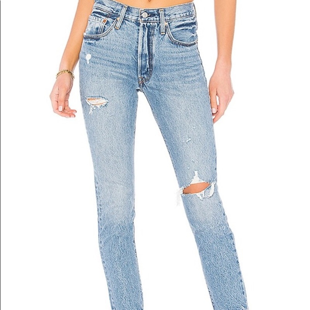 Levis 501 Skinny Jeans “Can’t Touch This”